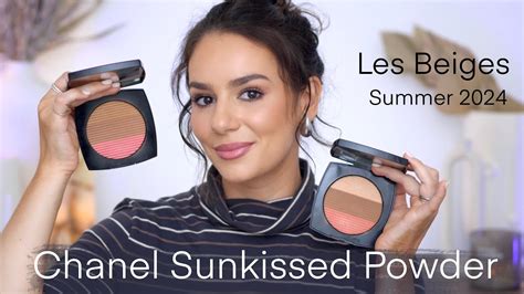 chanel makeup les beiges 2017|chanel les beiges sunkissed.